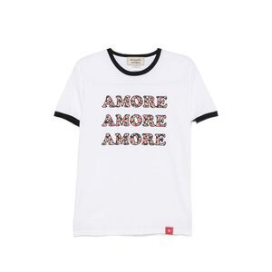 Alessandro Enriquez Women Amore Print Cotton T-Shirt